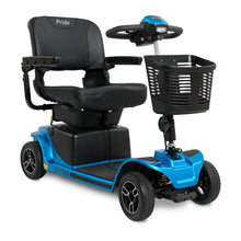 Load image into Gallery viewer, Pride Mobility Revo 2.0 4-wheel scooter in blue