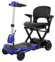 Load image into Gallery viewer, ZooMe auto flex folding travel scooter left angle view