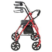 Load image into Gallery viewer, Four Wheel Rollator Rolling Walker