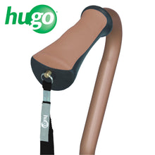 Load image into Gallery viewer, Adjustable Quad Cane for Right or Left Hand Use, Small Base, Cocoa