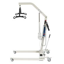 Load image into Gallery viewer, Bariatric Battery Powered Electric Patient Lift with Four Point Cradle and Rechargeable, Removable Battery, No Wall Mount