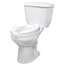 Load image into Gallery viewer, Raised Toilet Seat with Lock