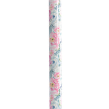 Load image into Gallery viewer, Adjustable Height Offset Handle Cane with Gel Hand Grip, Floral
