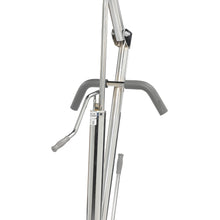 Load image into Gallery viewer, Hydraulic Patient Lift with Six Point Cradle, 5" Casters, Chrome