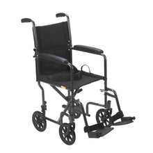 Load image into Gallery viewer, Lightweight Steel Transport Wheelchair
