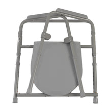 Load image into Gallery viewer, Steel Folding Deep Seat Bedside Commode