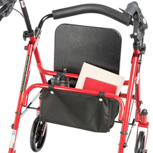 Load image into Gallery viewer, Four Wheel Rollator Rolling Walker