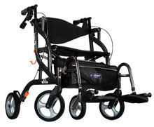 Load image into Gallery viewer, Drive Medical Airgo Fusion F23 Side-Folding Rollator &amp; Transport Chair
