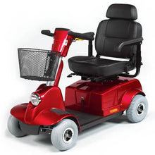 Load image into Gallery viewer, Fortress 1700 DT 4-Wheel Midsize Scooter In Red
