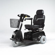 Load image into Gallery viewer, Fortress 1700 DT TA 3-Wheel Midsize Scooter In Black
