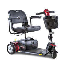 Load image into Gallery viewer, Pride Go-Go Sport 3-wheel mobility scooter in red
