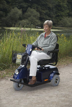 Load image into Gallery viewer, Fortress 1700 DT TA 3-Wheel Midsize Scooter In Blue
