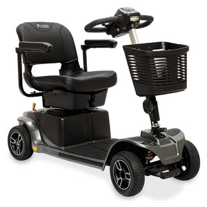 Pride Mobility Revo 2.0 3-wheel scooter in grey