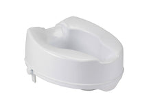 Load image into Gallery viewer, Raised Toilet Seat with Lock, Standard Seat, 6&quot;
