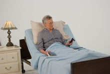 Load image into Gallery viewer, Delta Ultra Light Full Electric Low Hospital Bed with Full Rails and Innerspring Mattress
