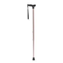 Load image into Gallery viewer, Comfort Grip T Handle Cane, Rose Gold
