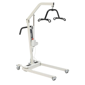 Bariatric Battery Powered Electric Patient Lift with Four Point Cradle and Rechargeable, Removable Battery, No Wall Mount