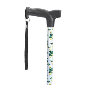 Comfort Grip T Handle Cane, Lemons