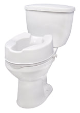 Load image into Gallery viewer, Raised Toilet Seat with Lock, Standard Seat, 6&quot;
