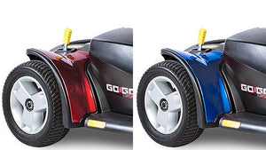 Pride Go-Go Sport 3-wheel mobility scooter interchangeable shrouds