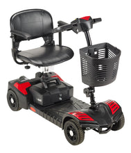 Load image into Gallery viewer, Scout Compact Travel Power Scooter, 4 Wheel, Extended Battery
