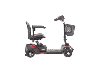 Scout Compact Travel Power Scooter, 4 Wheel, Extended Battery