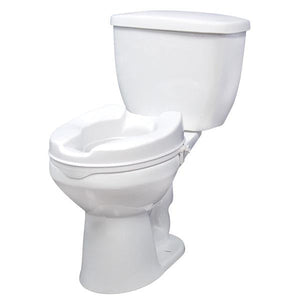 Raised Toilet Seat with Lock