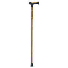 Load image into Gallery viewer, Adjustable Folding Cane with Reflective Strap, Amber
