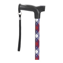 Load image into Gallery viewer, Comfort Grip T Handle Cane, Patriotic
