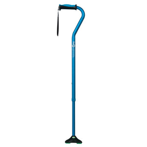 QuadPod Offset Cane, Aquamarine