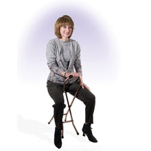 Load image into Gallery viewer, Folding Lightweight Cane with Sling Style Seat
