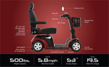 Load image into Gallery viewer, Pride Mobility Maxima 4-Wheel Mobility Scooter
