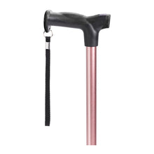 Load image into Gallery viewer, Comfort Grip T Handle Cane, Rose Gold
