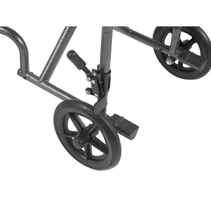 Lightweight Steel Transport Wheelchair